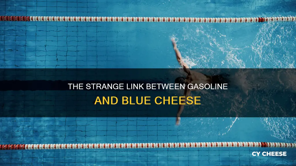 why does gasoline smell like blue cheese