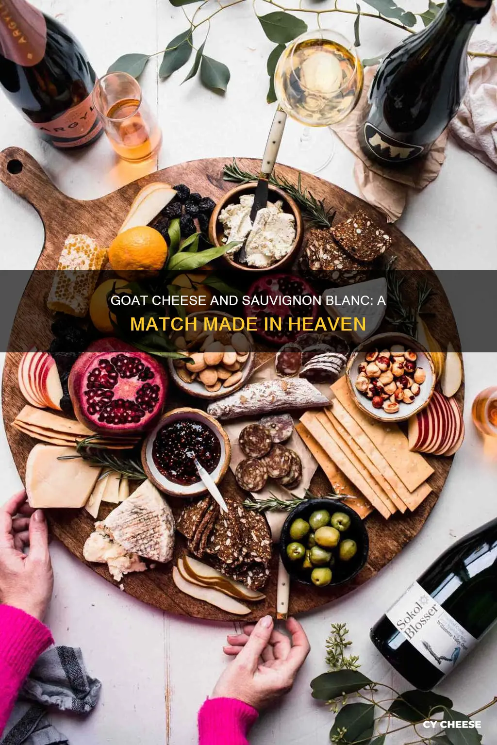 why does goat cheese and sauvignon blanc work