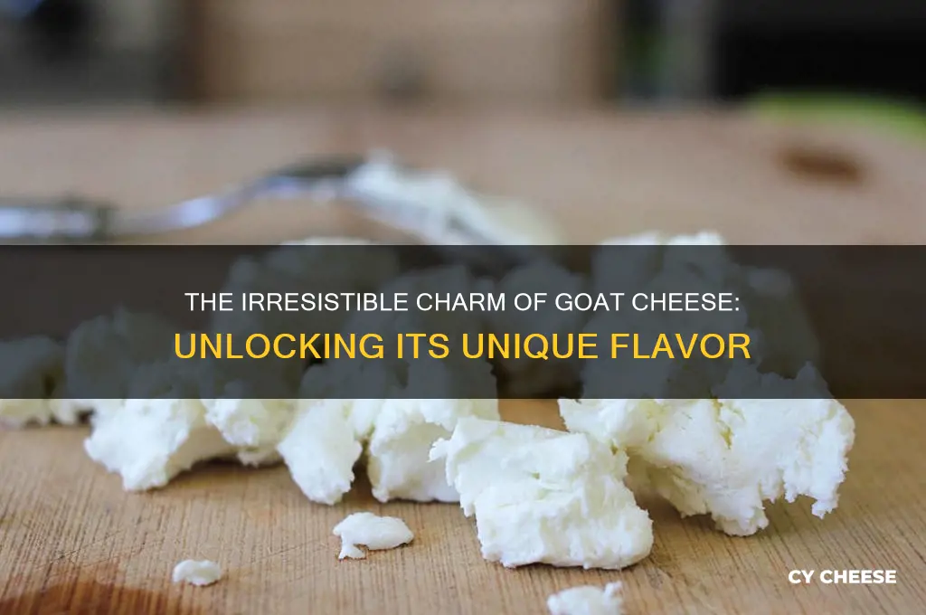 why does goat cheese taste so good
