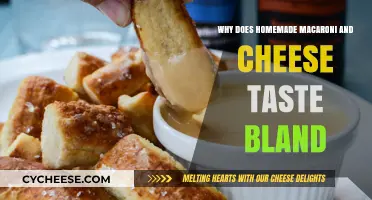 Mac and Cheese: Why Does Homemade Taste Bland?