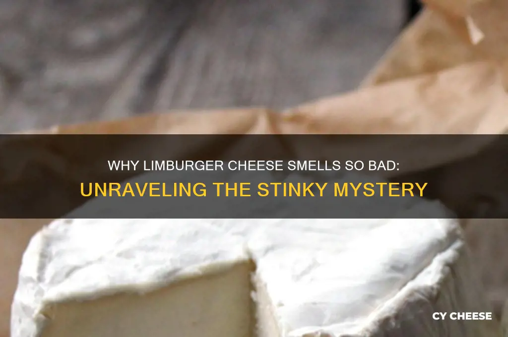 why does limburger cheese stink