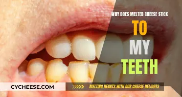 Cheese and Teeth: Why Does it Stick?