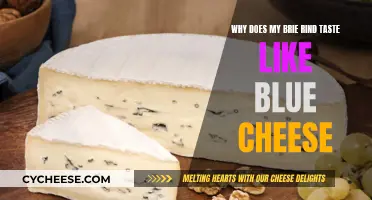 Brie Rind's Blue Cheese Taste: Why?