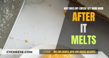 Cheese Hardening: Melting Mystery Solved