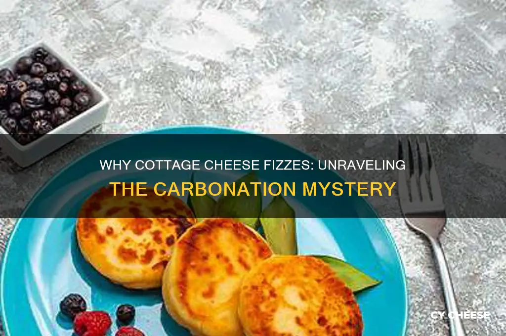 why does my cottage cheese seem carbonated