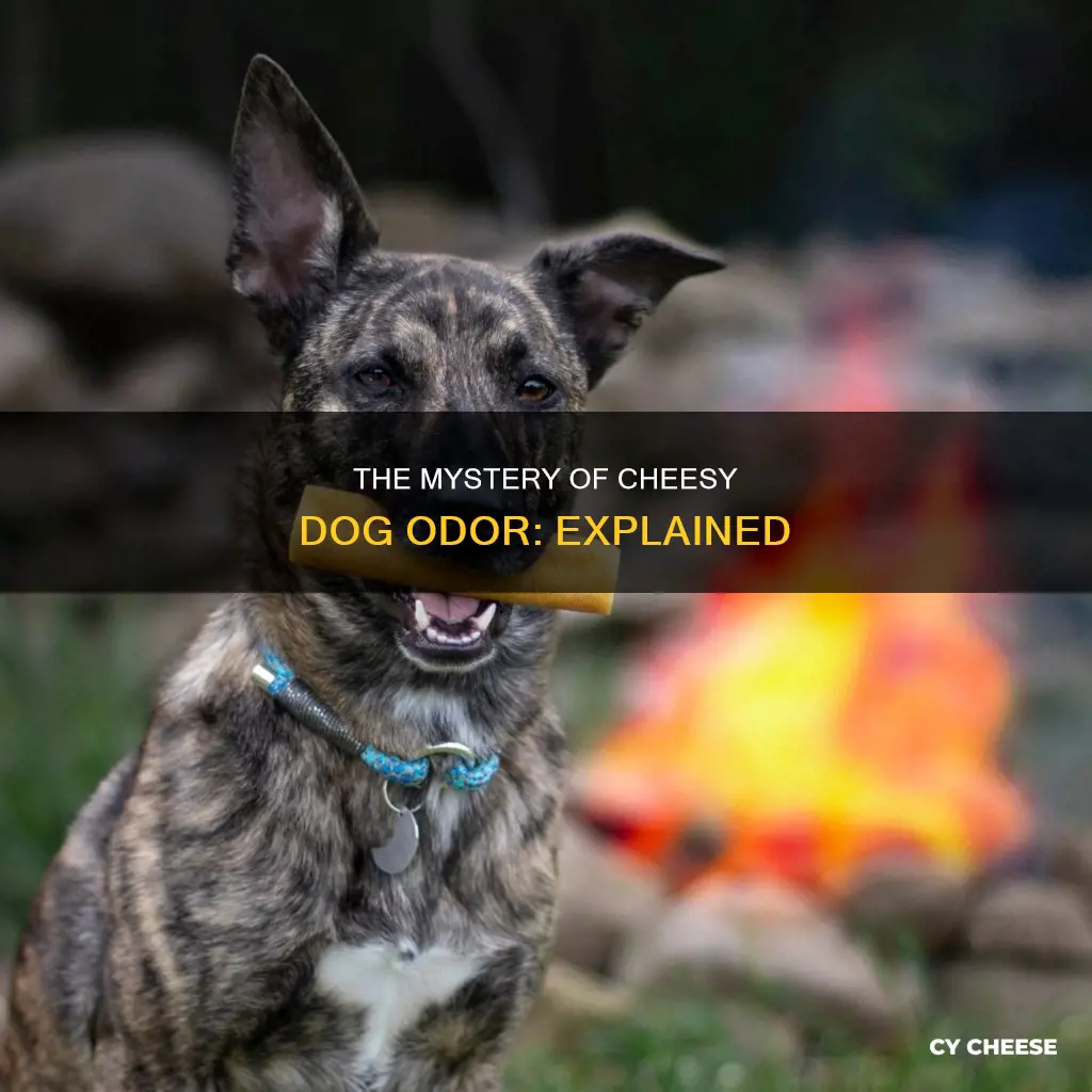 why does my dog smell like cheese