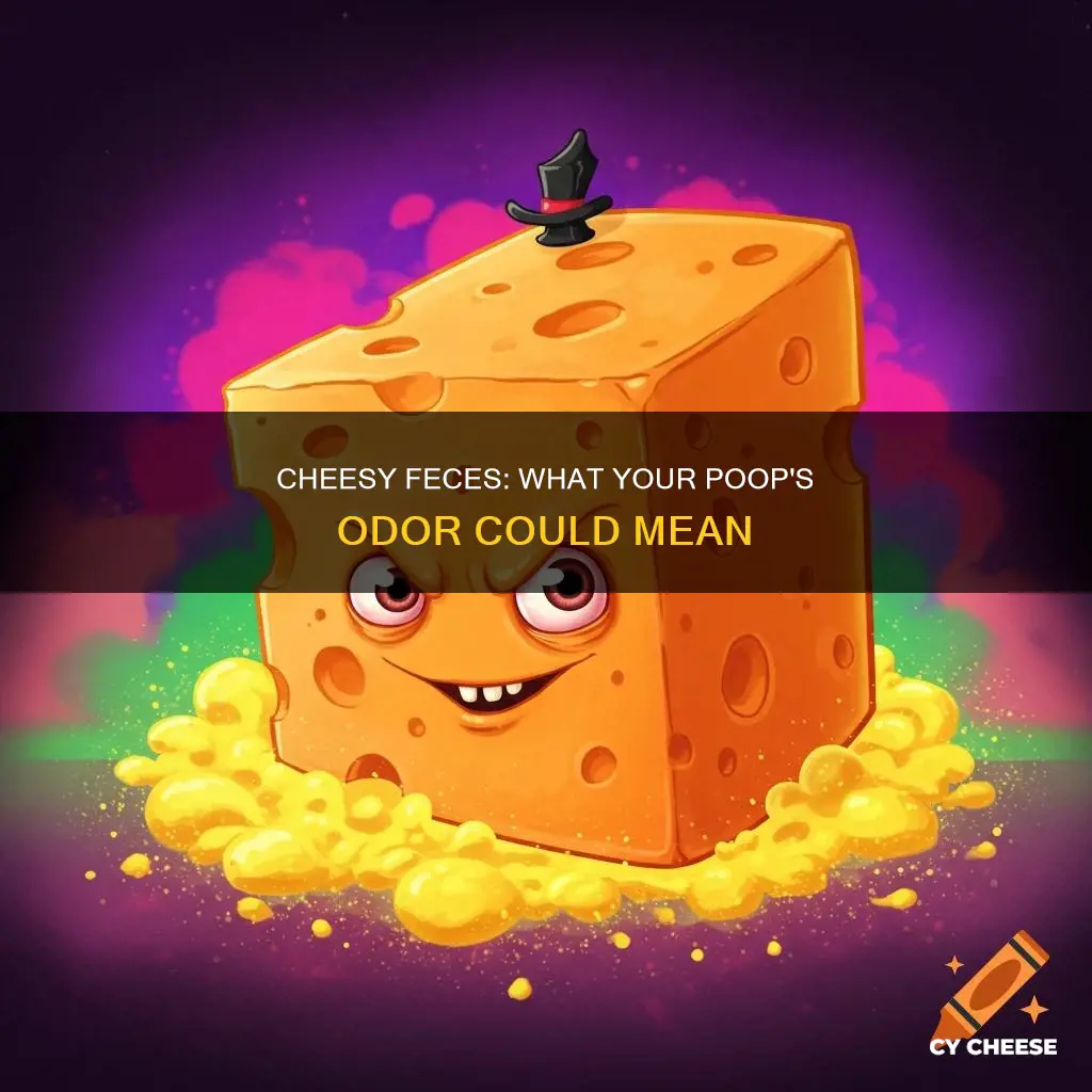 why does my feces smell like cheese