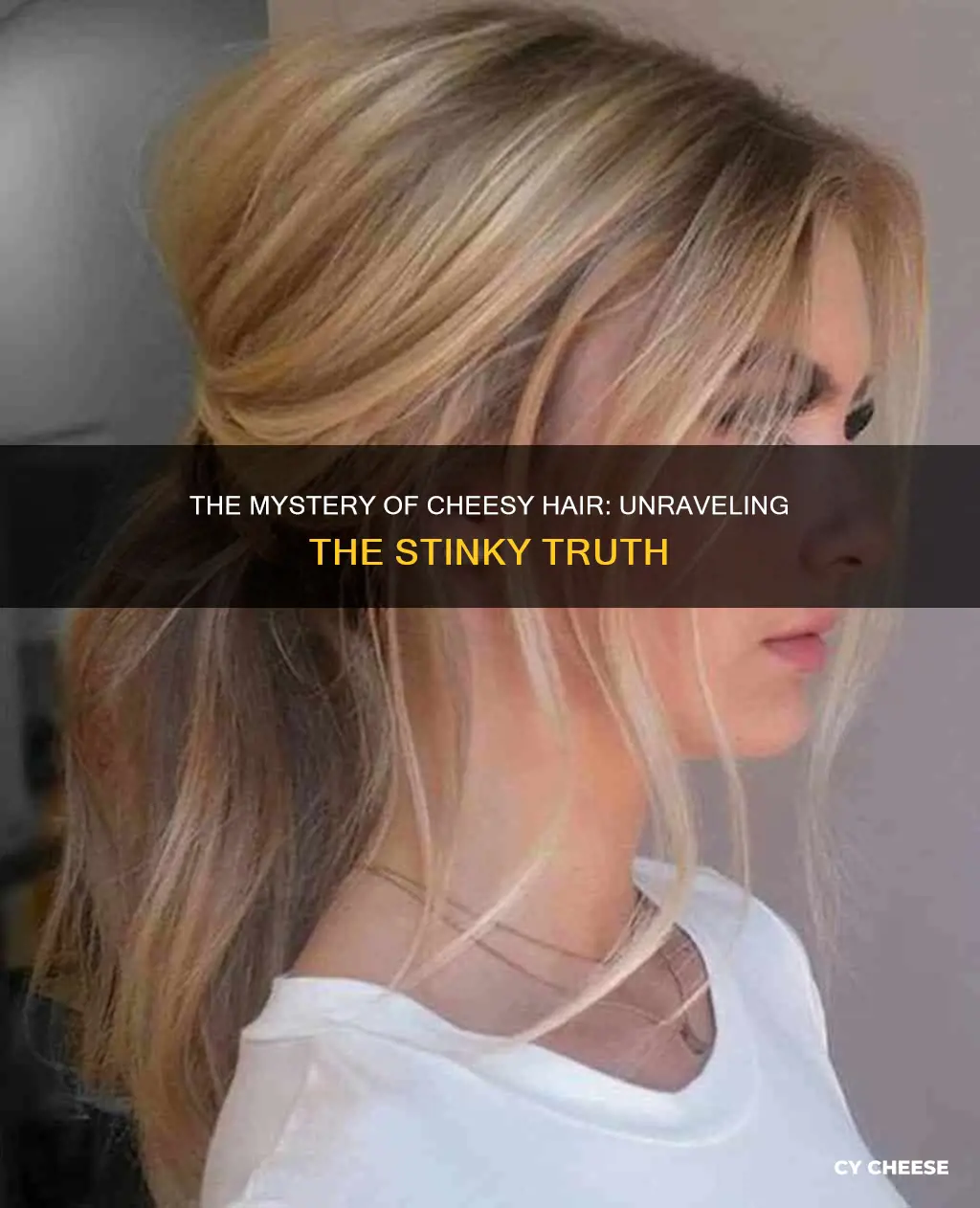 why does my hair smell like cheese