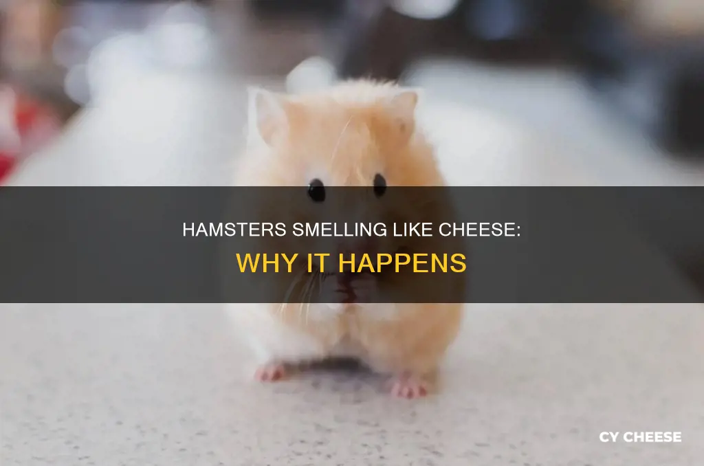 why does my hamster smell like cheese