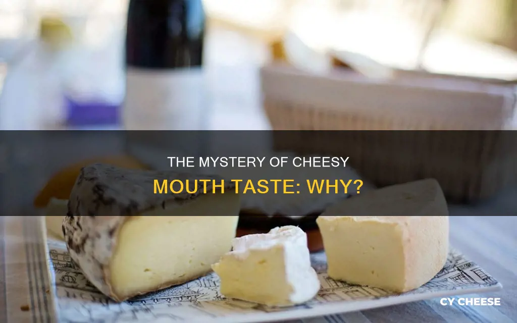 why does my mouth taste like cheese