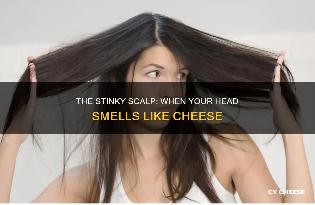 why does my scalp smell like cheese
