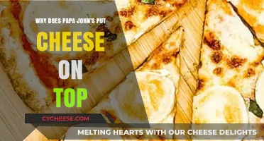 Papa John's Secret: Cheese on Top for a Reason