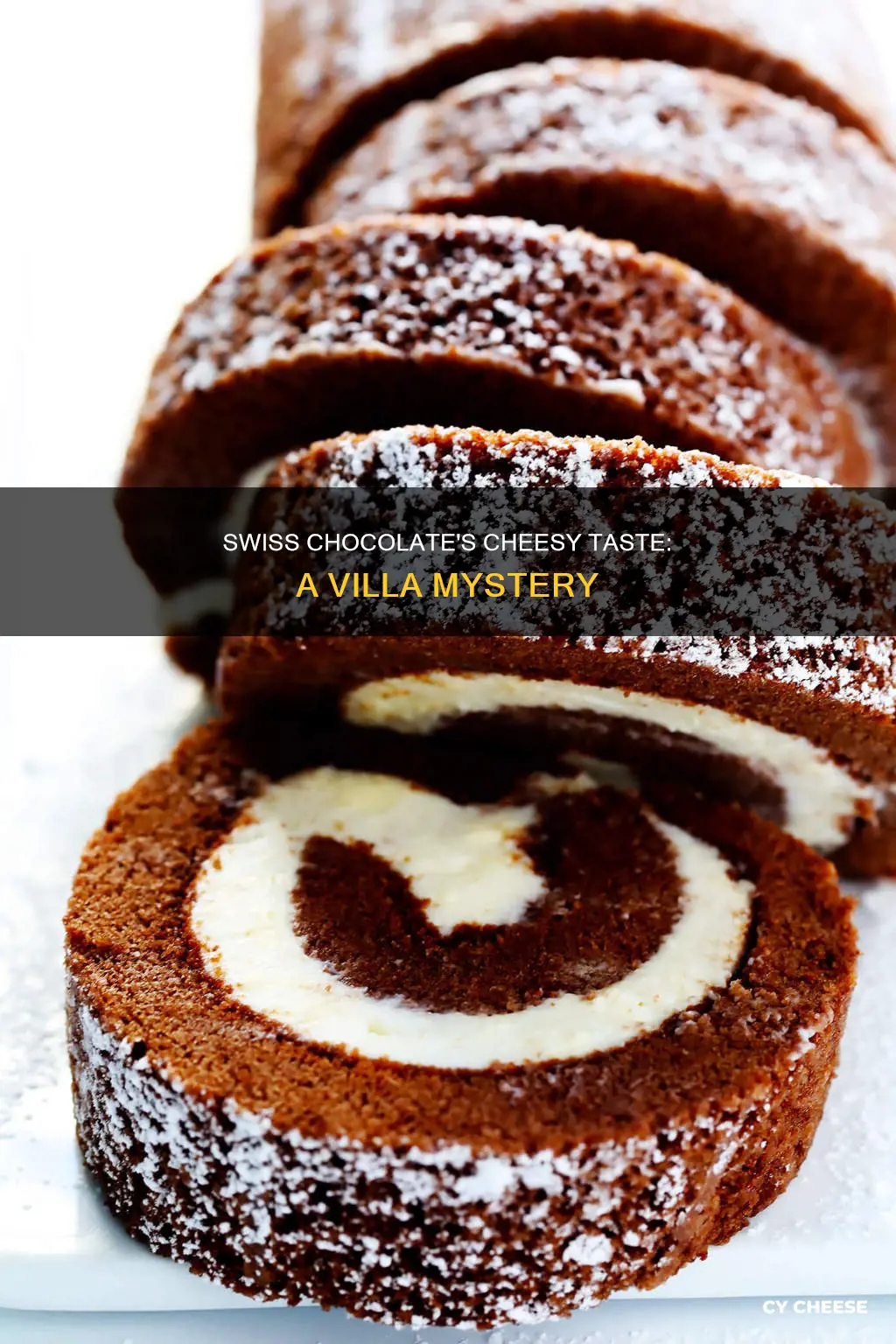 why does villas swiss chocolate taste like cheese