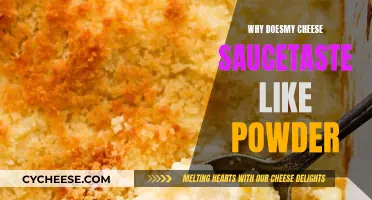 Cheese Sauce Woes: Why Powder Taste?