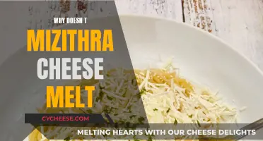 Mizithra Cheese: Why It Doesn't Melt