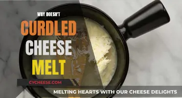 The Mystery of Curdled Cheese Not Melting