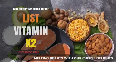 Why Your Gouda Cheese Lacks Vitamin K2: Uncovering the Mystery