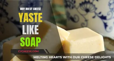 Cheese and Soap: A Matter of Taste Buds