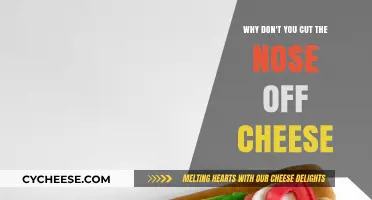 Why Cutting the Nose Off Cheese is a Culinary Misstep