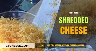 Fine Shredded Cheese: The Secret to Perfect Melting and Flavor