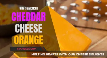 Unraveling the Mystery: Why American Cheddar's Orange Hue