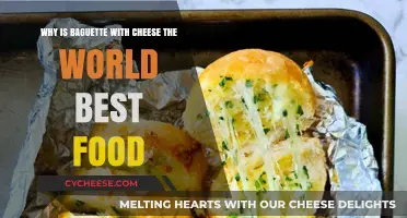 The Ultimate Food: Baguette and Cheese Perfection