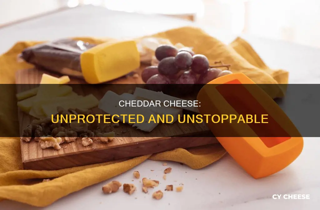 why is cheddar cheese not protected