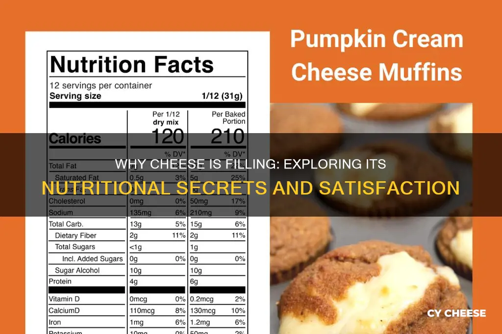 why is cheese filling