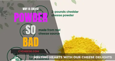 Cheese Powder: Unhealthy, Unnatural, Unnecessary
