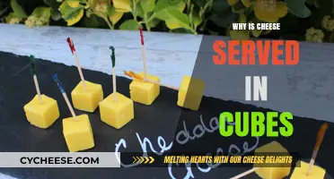 Cheese Cubes: Why This Serving Style?