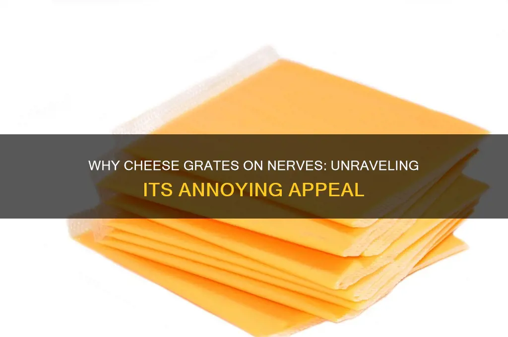 why is cheese so annoying