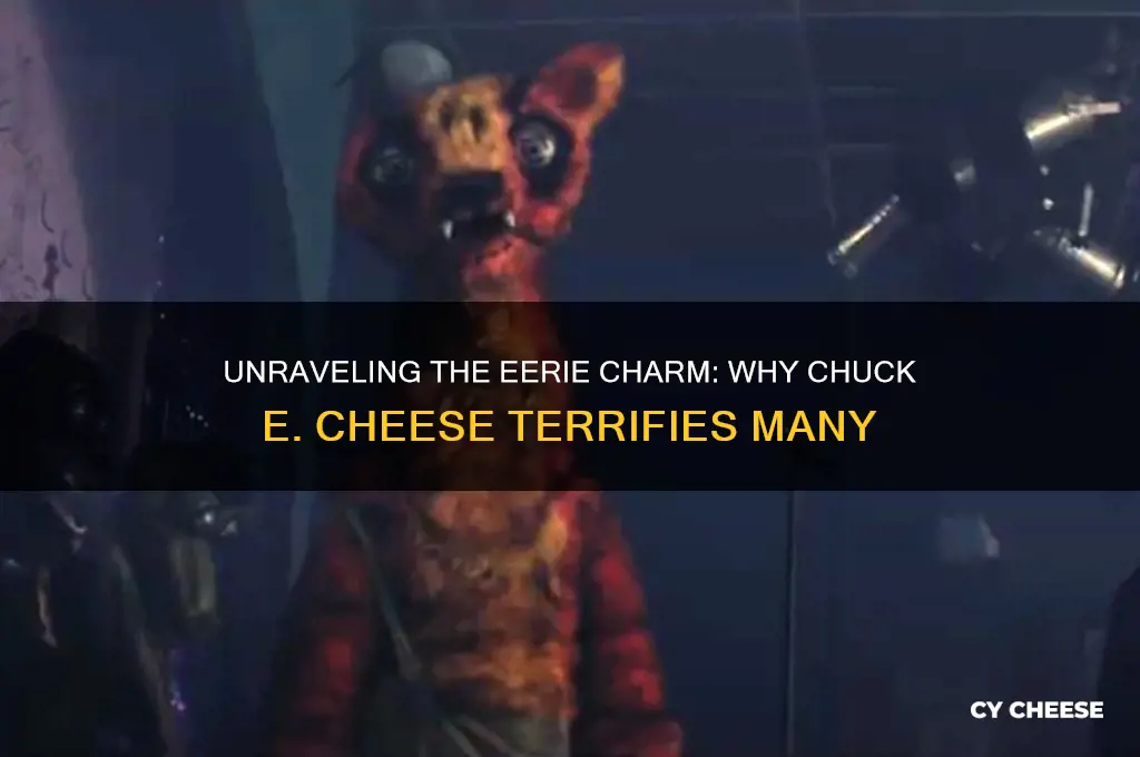 why is chucky cheese so scary to people