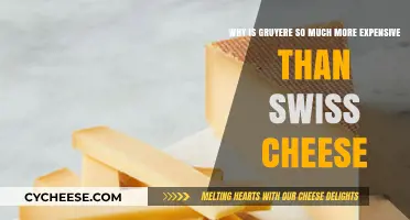 Why Gruyere Costs More Than Swiss Cheese: Unraveling the Price Difference