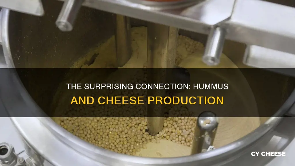 why is hummus made in a cheese factory