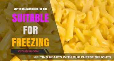 Mac and Cheese: Freezing No-Go Explained