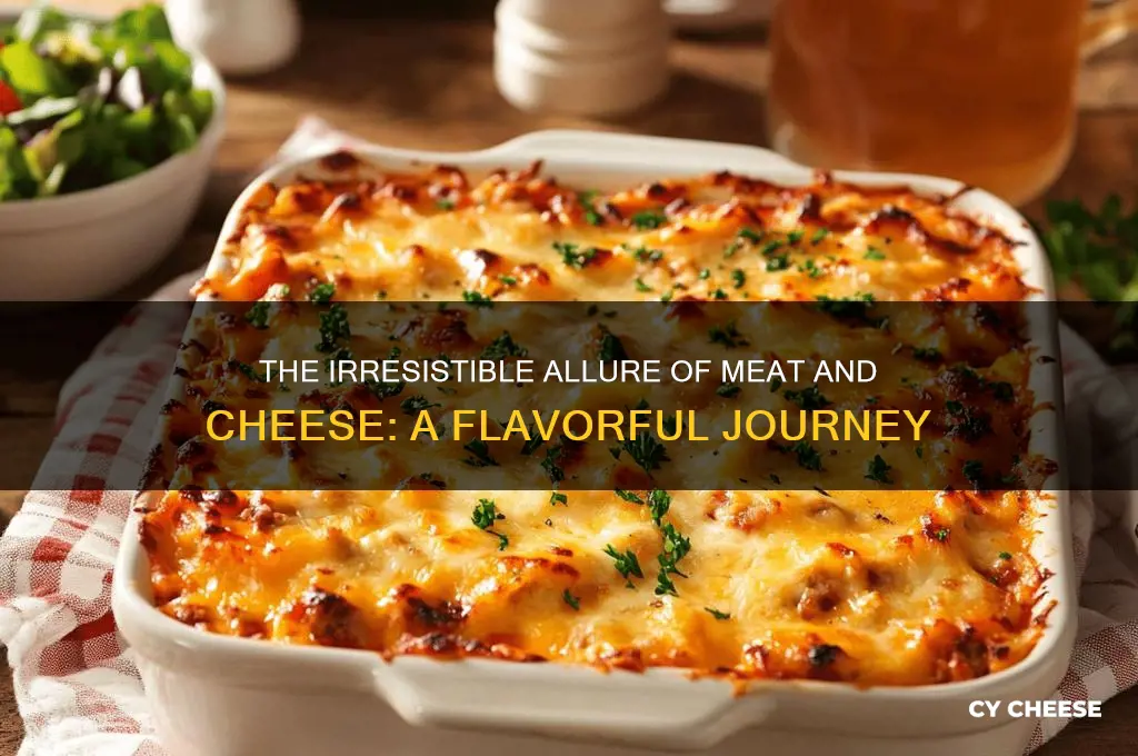 why is meat and cheese so good