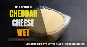 Cheese Wetness: Unraveling the Mystery of Your Cheddar Block