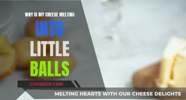 Cheese Melting: Why Does it Form Little Balls?