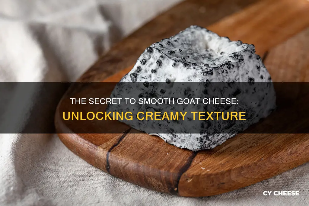 why is my goat cheese grainy