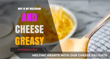 Mac and Cheese: Why Greasy?