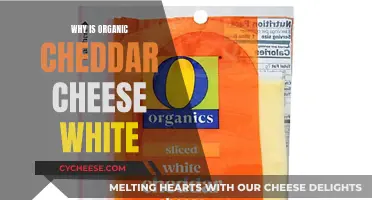 Why Organic Cheddar's Color is White: Unveiling the Mystery