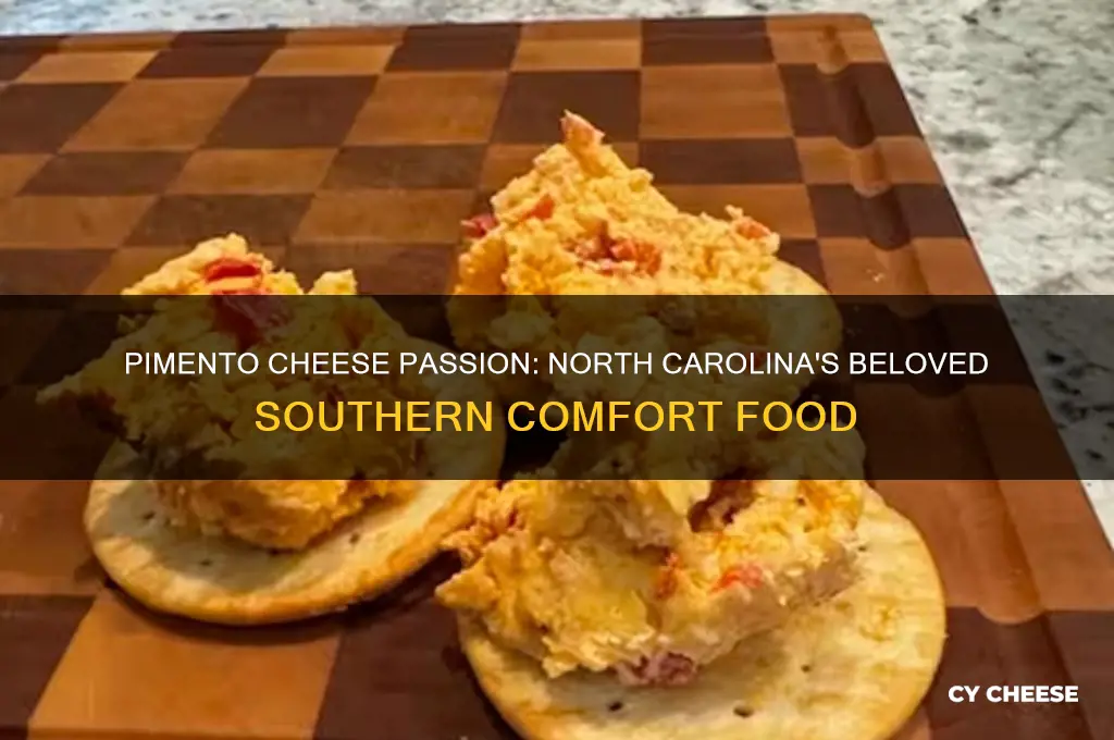 why is pimento cheese so popular in north carolina