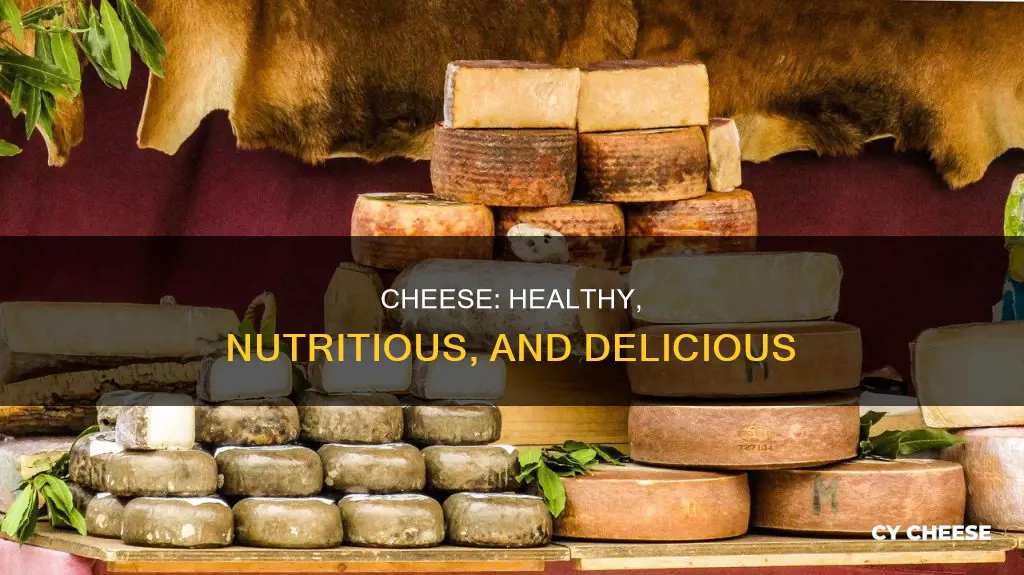 why is real cheese healthy