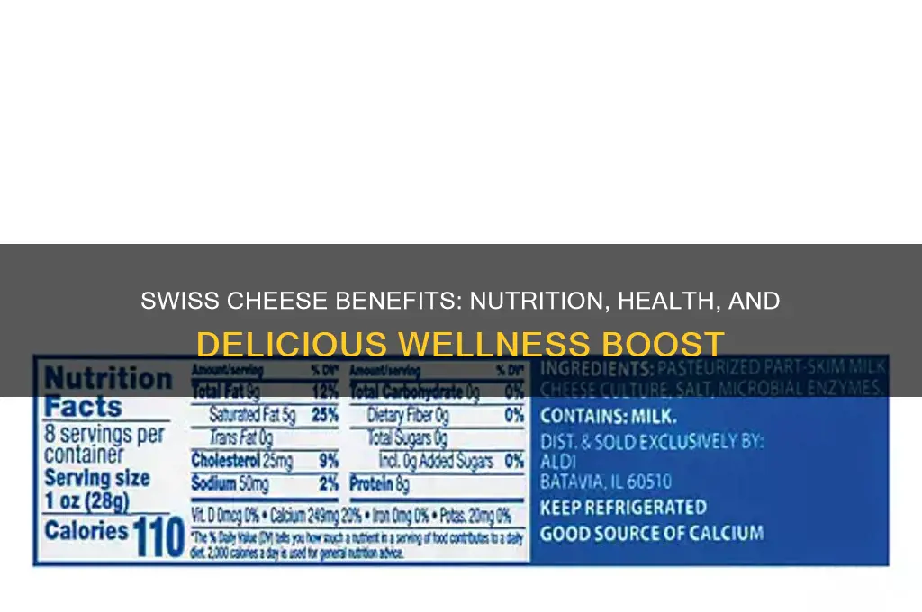 why is swiss cheese good for you