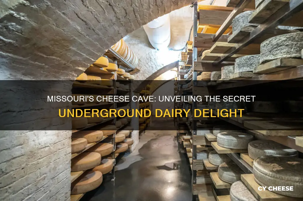 why is there a cheese cave in missouri