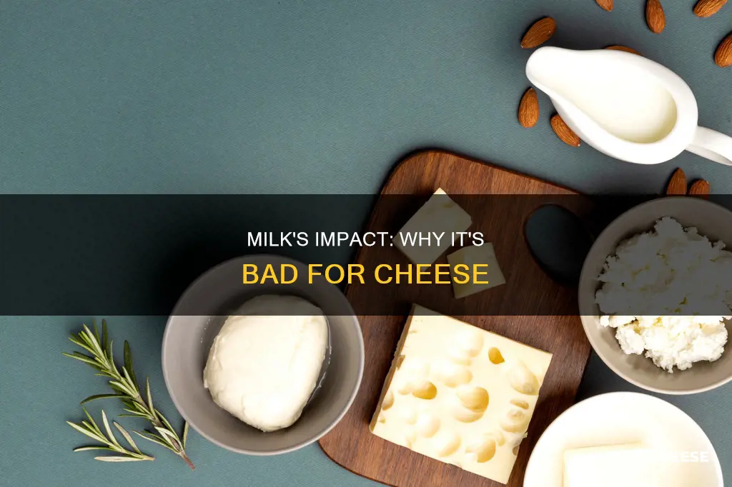 why is uh milk bad for cheese