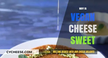 Why Vegan Cheese Often Has a Sweet Taste Explained