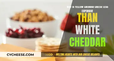 Price Difference: Why Yellow Cheddar is Cheaper than White Cheddar