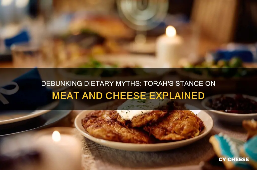 why no meat and cheese the torah doesn