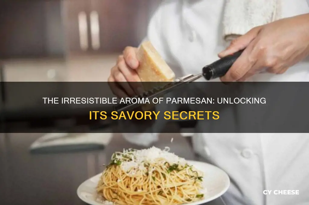 why parmesan cheese smells good